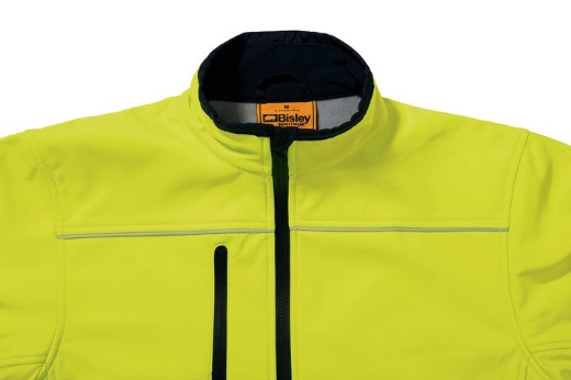 Picture of Bisley, Taped Hi Vis Soft Shell Jacket